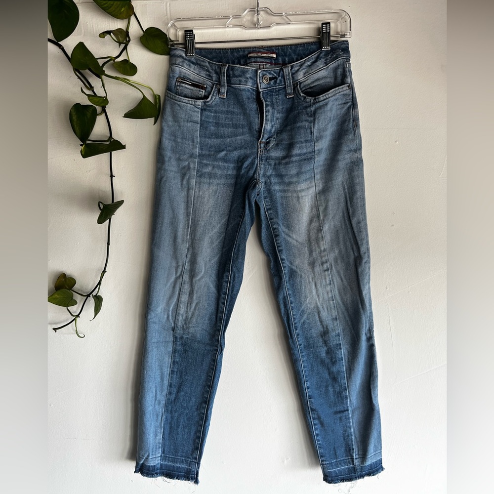 Tommy Hilfiger High Rise Straight Ankle Jean, 2